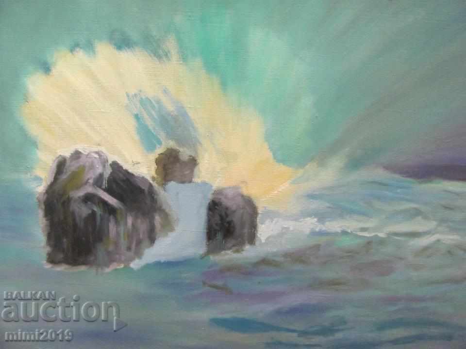 Original Painting Abstract oil on canvas with price 60.00 BGN | € 30.68