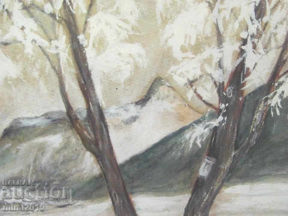 Παράδοση Πρωτότυπος Πίνακας Ακουαρέλα Υπογραφή Παράδοση Πρωτότυπος Πίνακας Ακουαρέλα Υπογραφή