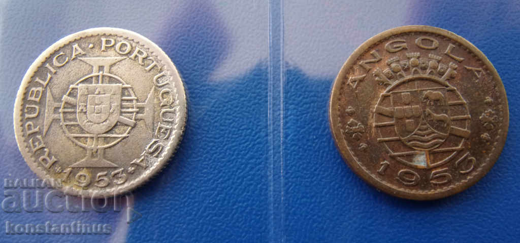 Licitație Angola Lot 1953 - 1957 Rare