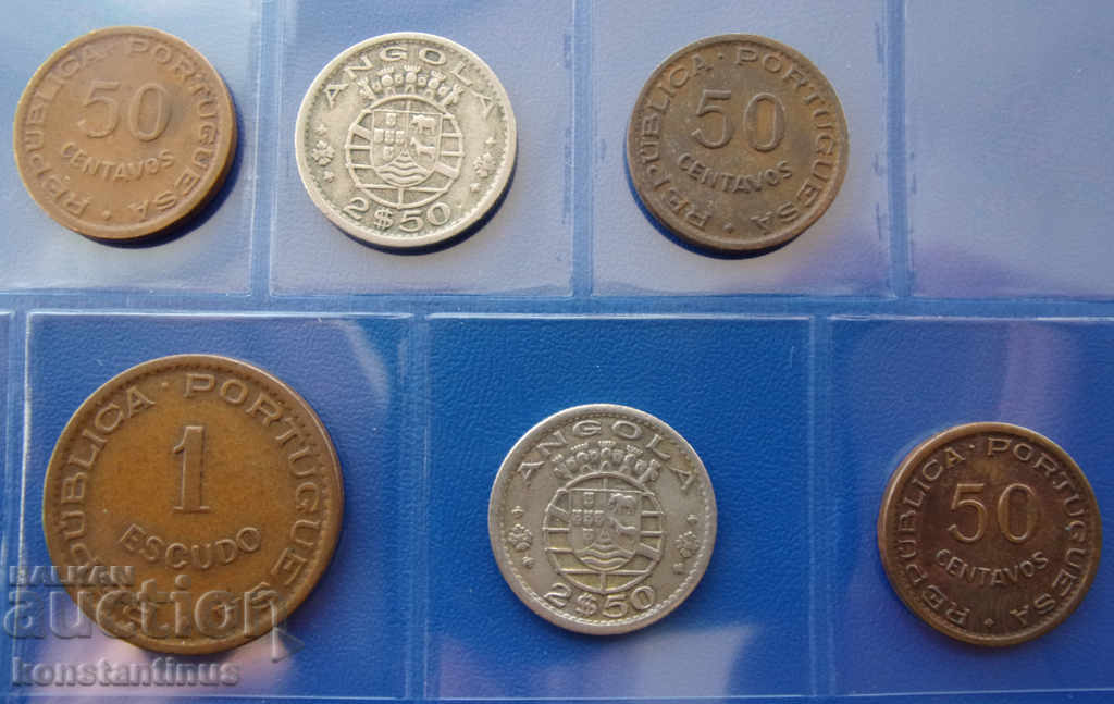 Angola Lot 1953 - 1957 Rare