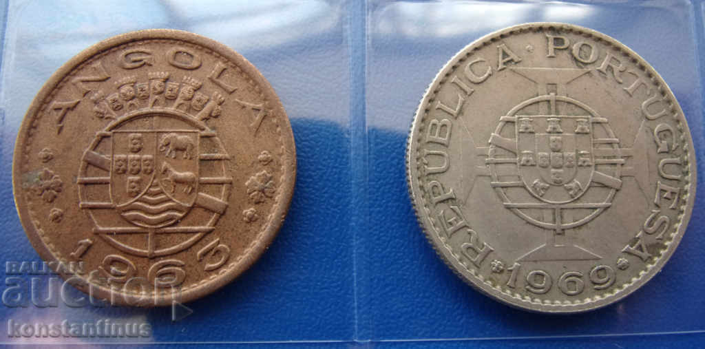 Livrarea Angola Lot 1961 - 1969 Rare