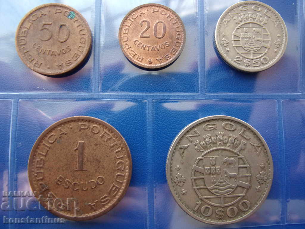 Angola Lot 1961 - 1969 Rare - 6