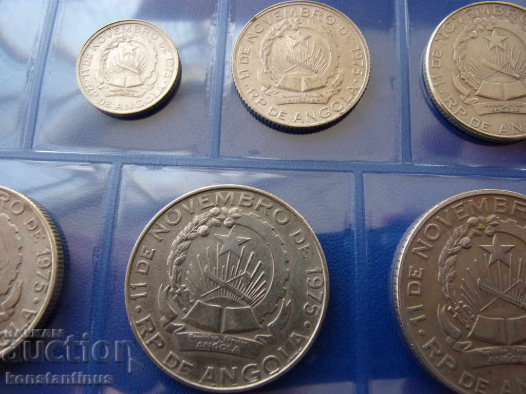 Angola Lot 1975 - 1979 Rare - 7