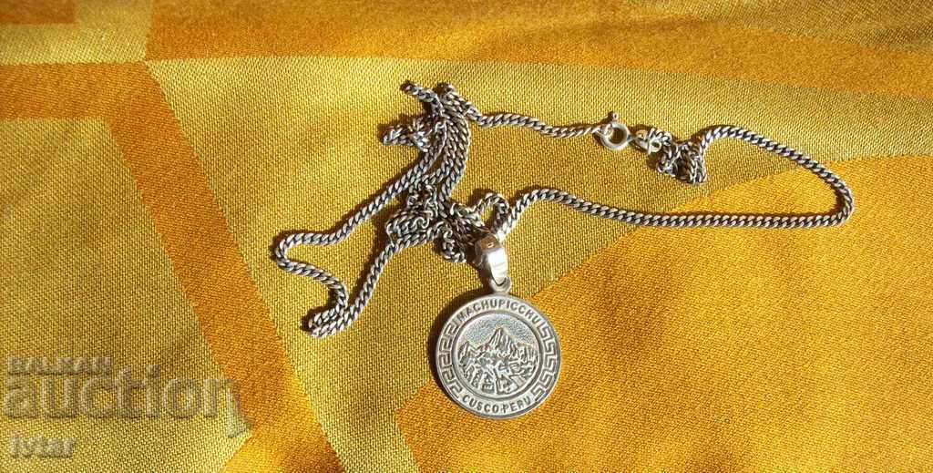 Auction  Machu Picchu / silver pendant