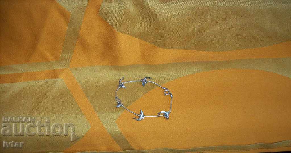 Silver bracelet - fish