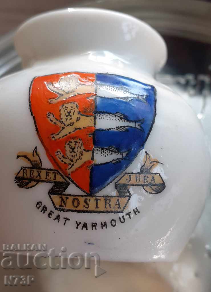 Auction OLD ENGLISH MINES PORCELAIN. GERB. Auction OLD ENGLISH MINES PORCELAIN. GERB.