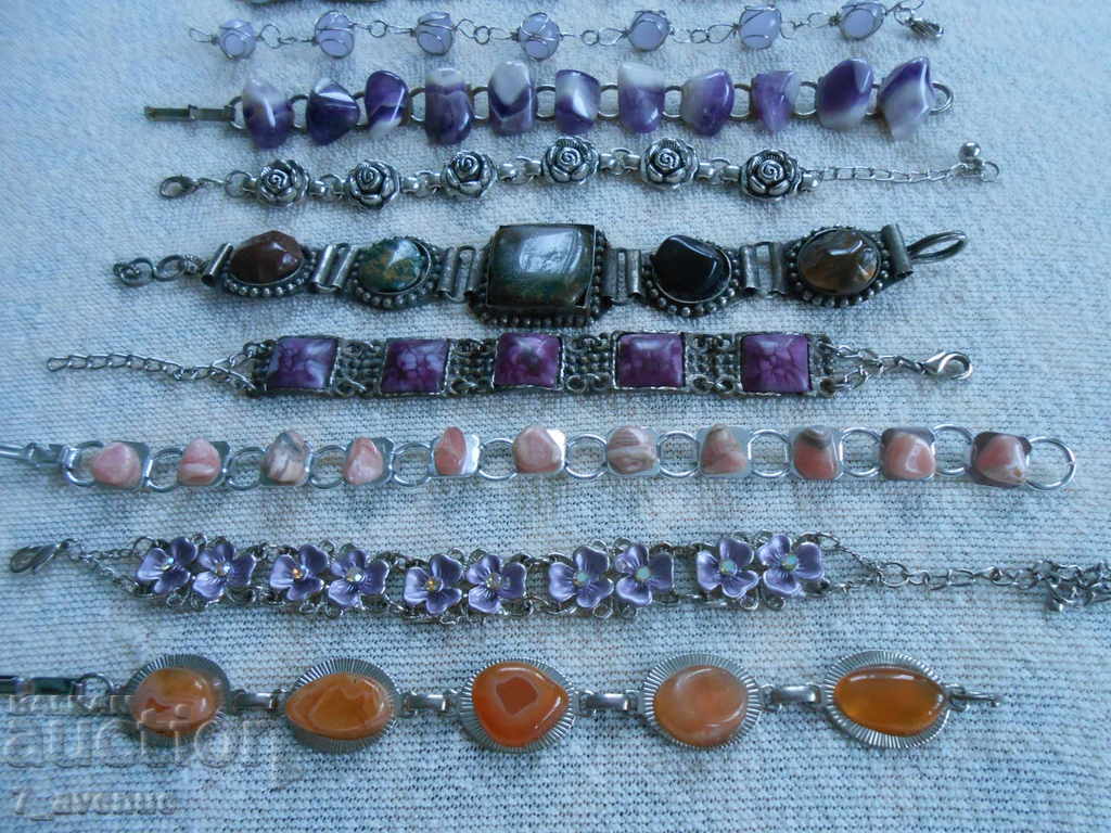 LOT Bracelets, 10 pieces, nice interesting bracelet with price 65.00 BGN | € 33.23 LOT Bracelets, 10 pieces, nice interesting bracelet with price 65.00 BGN | € 33.23