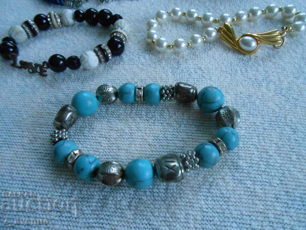 LOT Bracelets, 6 pieces, nice interesting with price 39.00 BGN | € 19.94 LOT Bracelets, 6 pieces, nice interesting with price 39.00 BGN | € 19.94