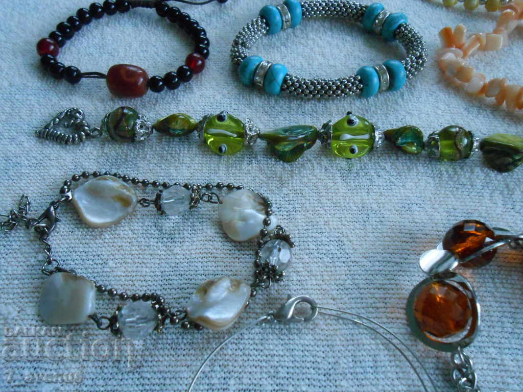 Auction  LOT Bracelets, 10 pieces, nice interesting