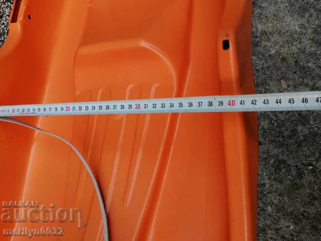 Sanie din plastic pentru copii real socialism anii 80 NRB - 5