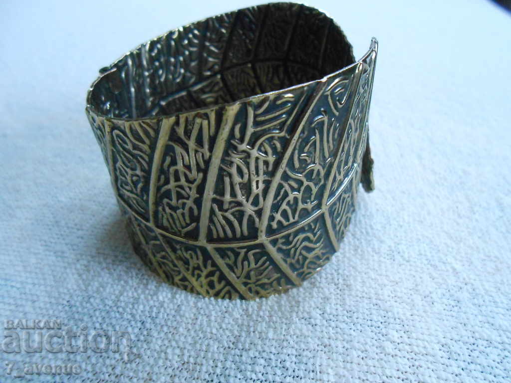Very beautiful decorative bracelet, leaves, bronze color - 6 Very beautiful decorative bracelet, leaves, bronze color - 6