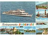 Carte poștală veche - Bodensee, Nave de croazieră