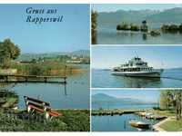 Стара картичка - Раперсвил, Туристически кораб