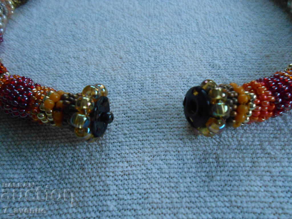 Colier etno, pentru costum popular, fără paftale, lucrat manual la un nivel super cu preț € 102.00 | 199.49 BGN Colier etno, pentru costum popular, fără paftale, lucrat manual la un nivel super cu preț € 102.00 | 199.49 BGN