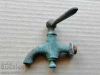 Old bronze faucet faucet