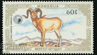 Delivery of Set Mouflon brands, Mongolia, 1987, new, Delivery of Set Mouflon brands, Mongolia, 1987, new,