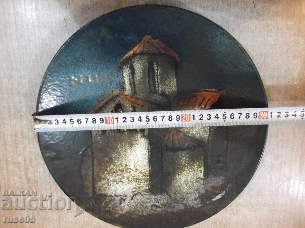 Enamelled metal plate for wall - 5 Enamelled metal plate for wall - 5