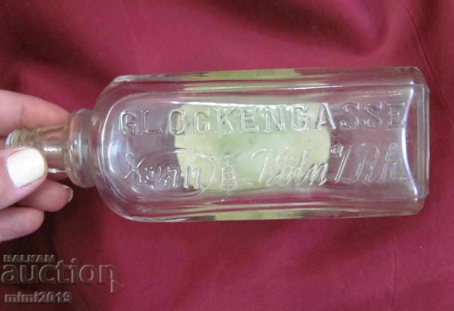Delivery of 30s Glass Bottle-4711 Cologne Germany Rare Delivery of 30s Glass Bottle-4711 Cologne Germany Rare
