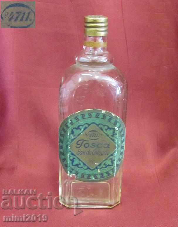 30s Glass Bottle-4711 Cologne Germany Rare