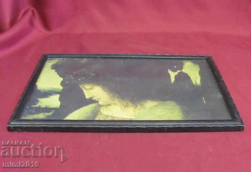 Auction 19th Century Wooden Frame Chromolithography Rare Auction 19th Century Wooden Frame Chromolithography Rare