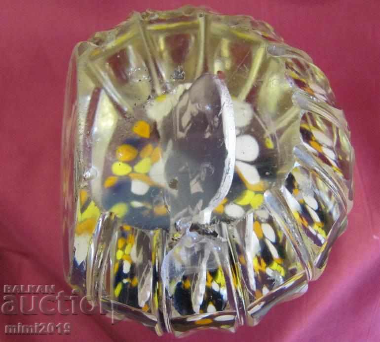 Auction 19th Century Crystal Paper Weight Very rare Auction 19th Century Crystal Paper Weight Very rare