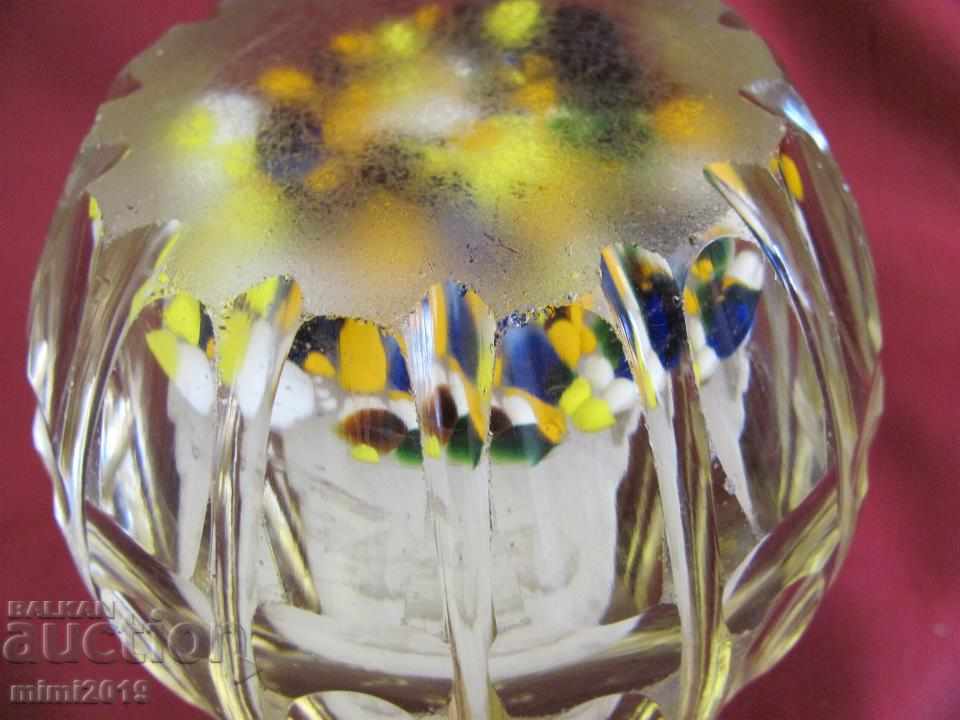 19th Century Crystal Paper Weight Very rare - 7 19th Century Crystal Paper Weight Very rare - 7