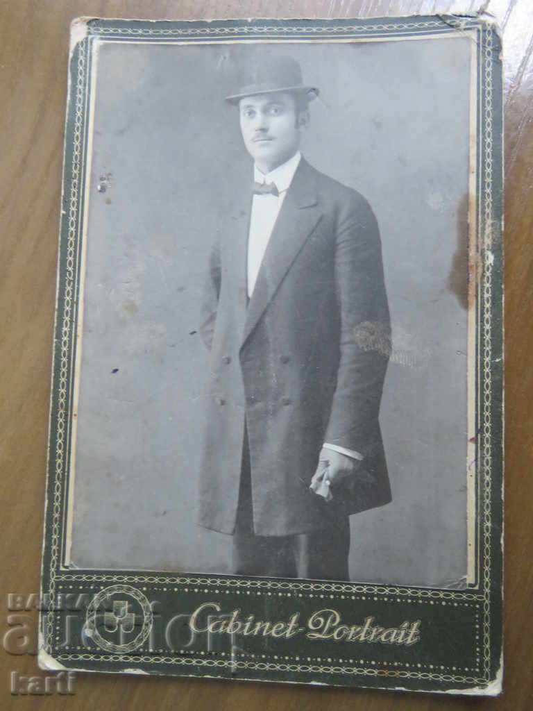 OLD PHOTOGRAPH - CARDBOARD - LUDZANE OLD PHOTOGRAPH - CARDBOARD - LUDZANE