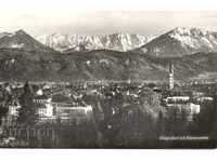 Παλιά καρτ-ποστάλ - Klagenfurt, γενική άποψη