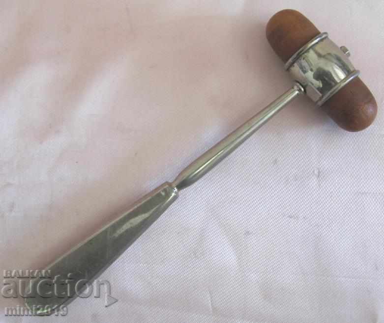 19th Century Reflex Medical Hammer ESCULAP - 6