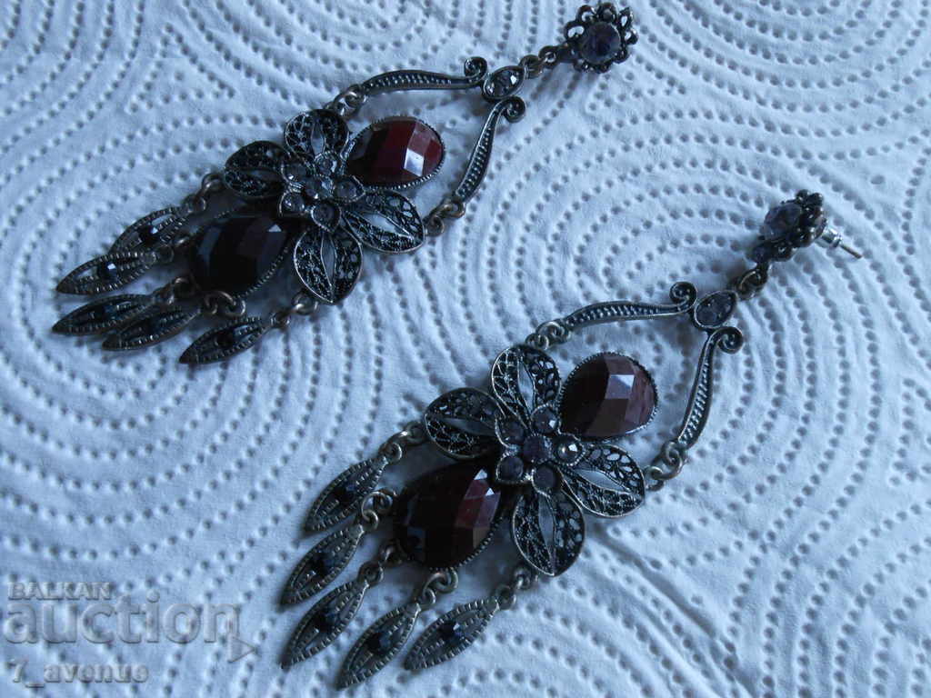 Very long earrings, different and interesting with price 39.00 BGN | € 19.94 Very long earrings, different and interesting with price 39.00 BGN | € 19.94