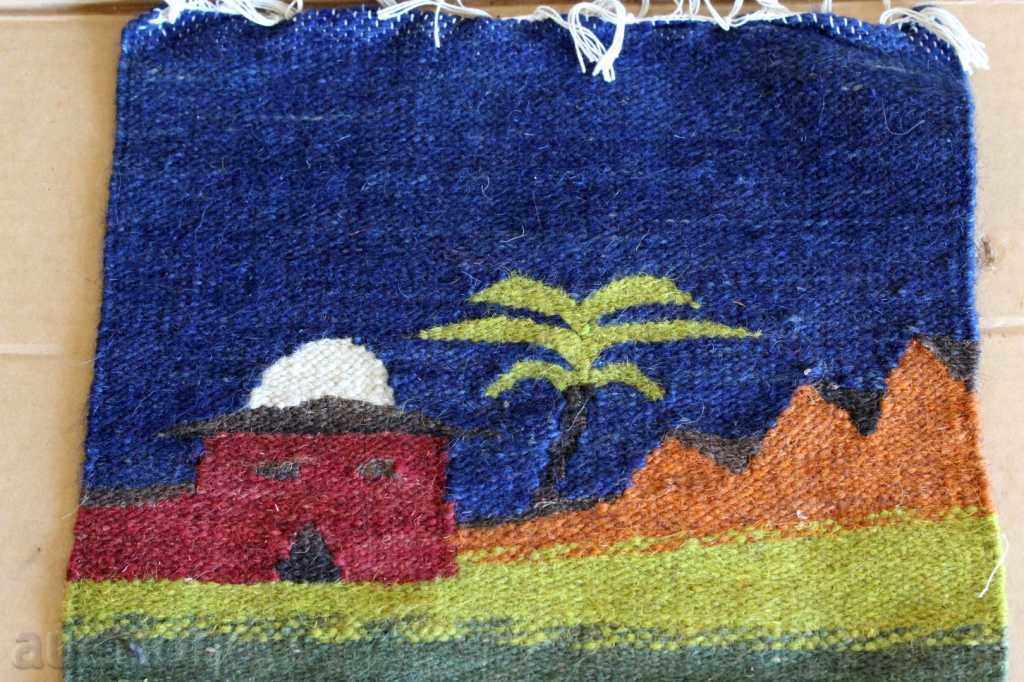 Auction .TUNISIAN CARPET WALL PANO AFRICAN CAMILLA HAND WOVEN Auction .TUNISIAN CARPET WALL PANO AFRICAN CAMILLA HAND WOVEN