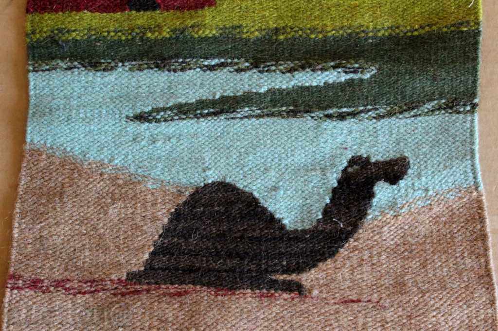 Delivery of .TUNISIAN CARPET WALL PANO AFRICAN CAMILLA HAND WOVEN Delivery of .TUNISIAN CARPET WALL PANO AFRICAN CAMILLA HAND WOVEN