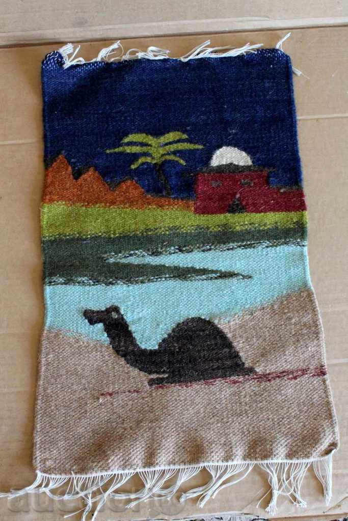 .TUNISIAN CARPET WALL PANO AFRICAN CAMILLA HAND WOVEN - 6 .TUNISIAN CARPET WALL PANO AFRICAN CAMILLA HAND WOVEN - 6