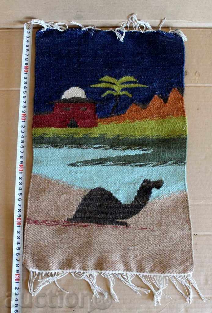 .TUNISIAN CARPET WALL PANO AFRICAN CAMILLA HAND WOVEN - 7 .TUNISIAN CARPET WALL PANO AFRICAN CAMILLA HAND WOVEN - 7