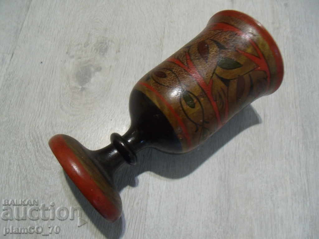 No. * 3978 An old Russian wooden vase with price 10.00 BGN | € 5.11 No. * 3978 An old Russian wooden vase with price 10.00 BGN | € 5.11