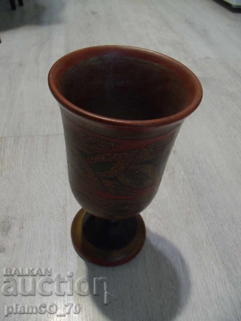 Delivery of No. * 3978 An old Russian wooden vase Delivery of No. * 3978 An old Russian wooden vase