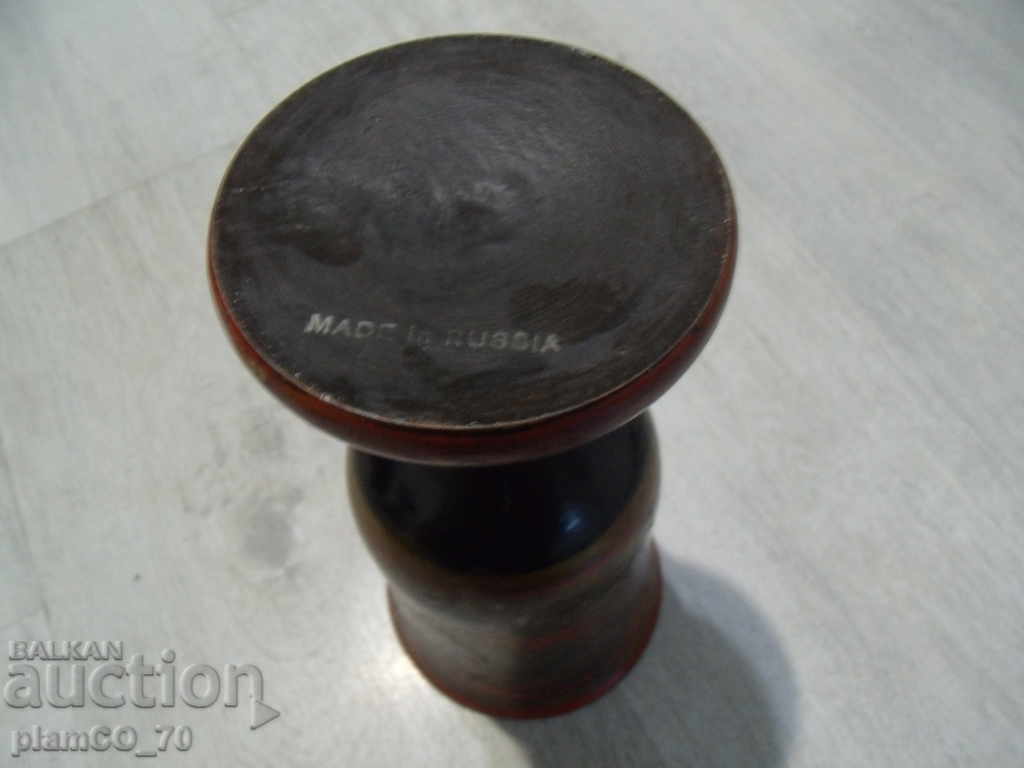 No. * 3978 An old Russian wooden vase - 5 No. * 3978 An old Russian wooden vase - 5