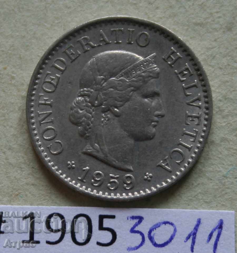 5 Μαΐου 1959 Ελβετία με τιμή € 0.31 | 0.61 BGN