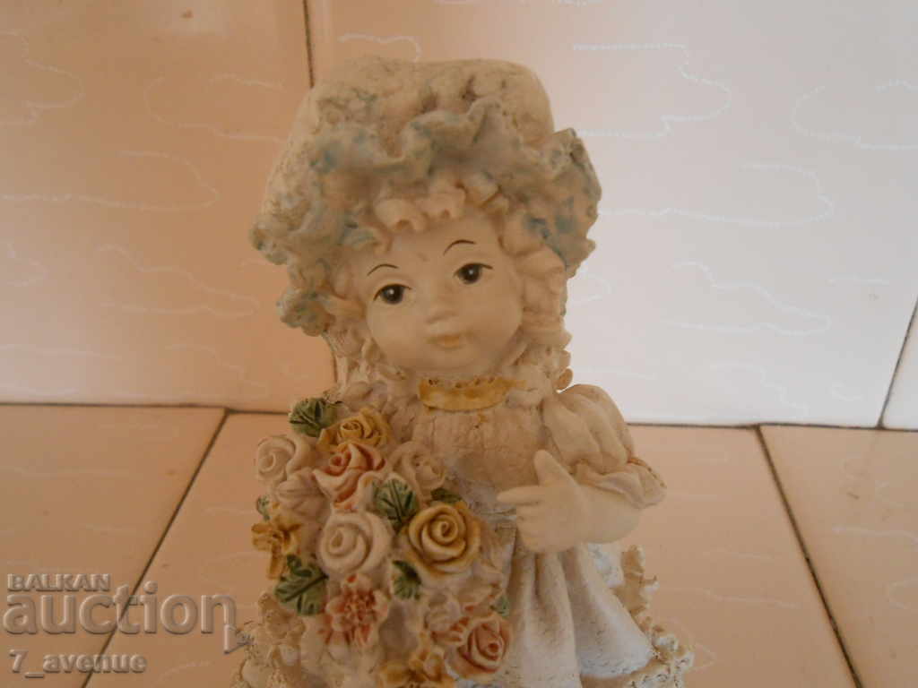 Δημοπρασία Παλιά φιγούρα, κορίτσι, παιδί, ωραία και ωραία διακόσμηση Δημοπρασία Παλιά φιγούρα, κορίτσι, παιδί, ωραία και ωραία διακόσμηση