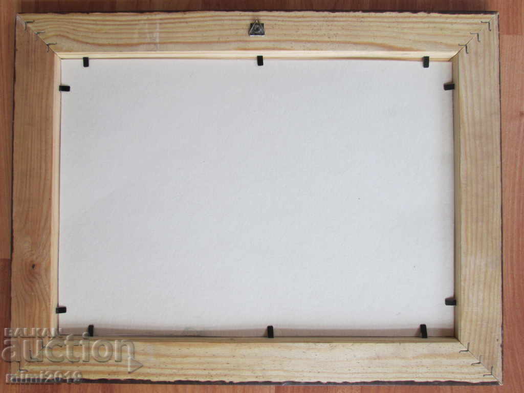 Delivery of old Painting, watercolor, signed