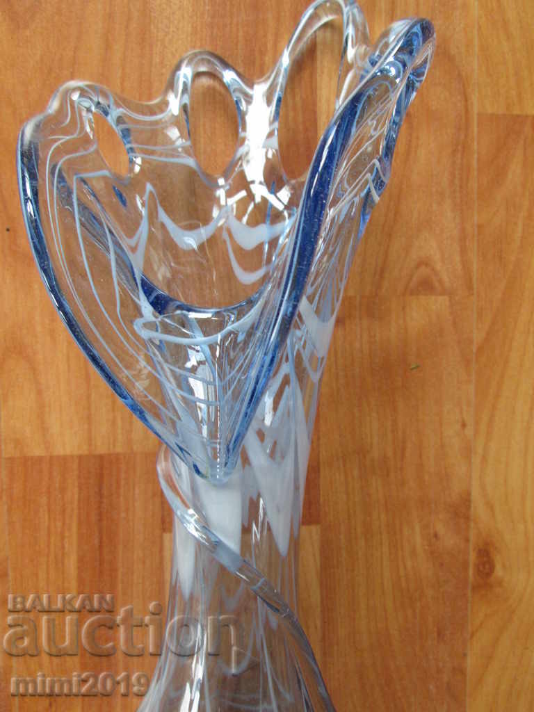 Old crystal vase, handmade with price 42.00 BGN | € 21.47 Old crystal vase, handmade with price 42.00 BGN | € 21.47