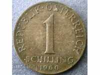 Австрия  1 шилинг 1960г.