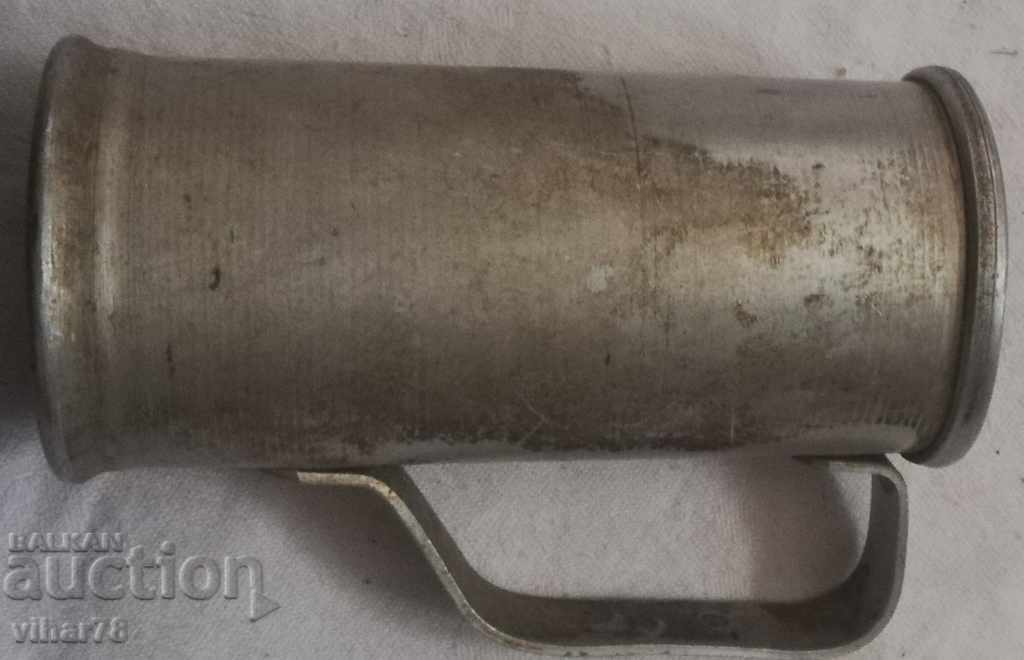 Delivery of An old measure of alcohol with stamps Delivery of An old measure of alcohol with stamps