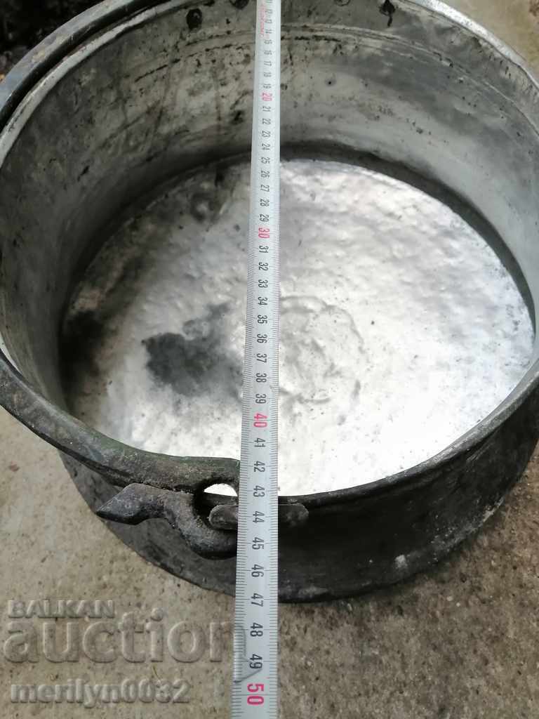 Παλιά χαρανιά, χάλκινο σκεύος, μεγάλο καζάνι, χάλκινο, κουπόνι - 5 Παλιά χαρανιά, χάλκινο σκεύος, μεγάλο καζάνι, χάλκινο, κουπόνι - 5