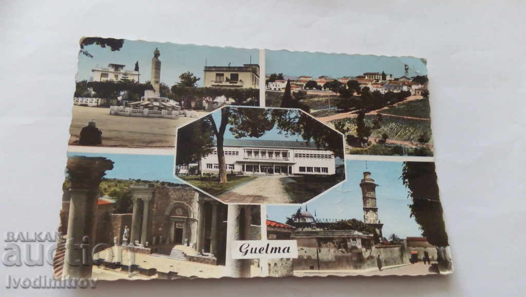 Postcard Guelma 1963