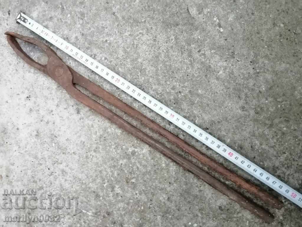 Delivery of Old forging pliers, wrought iron, tool Delivery of Old forging pliers, wrought iron, tool