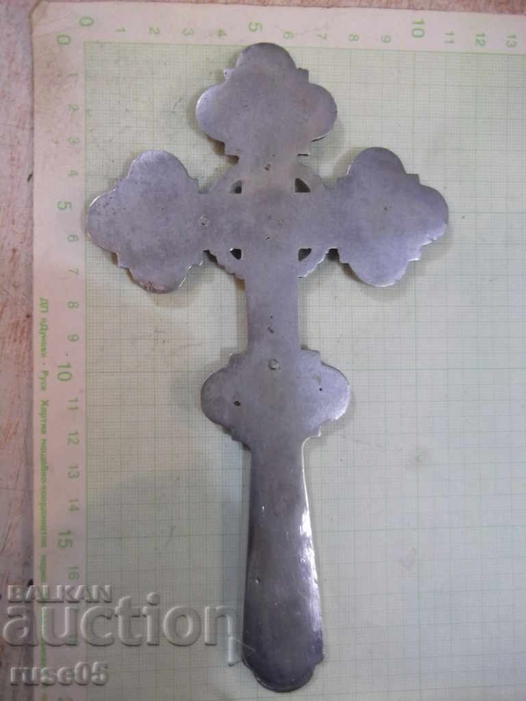 Livrarea Cruce de oțel medicală și crucifix din bronz alb - 178 g