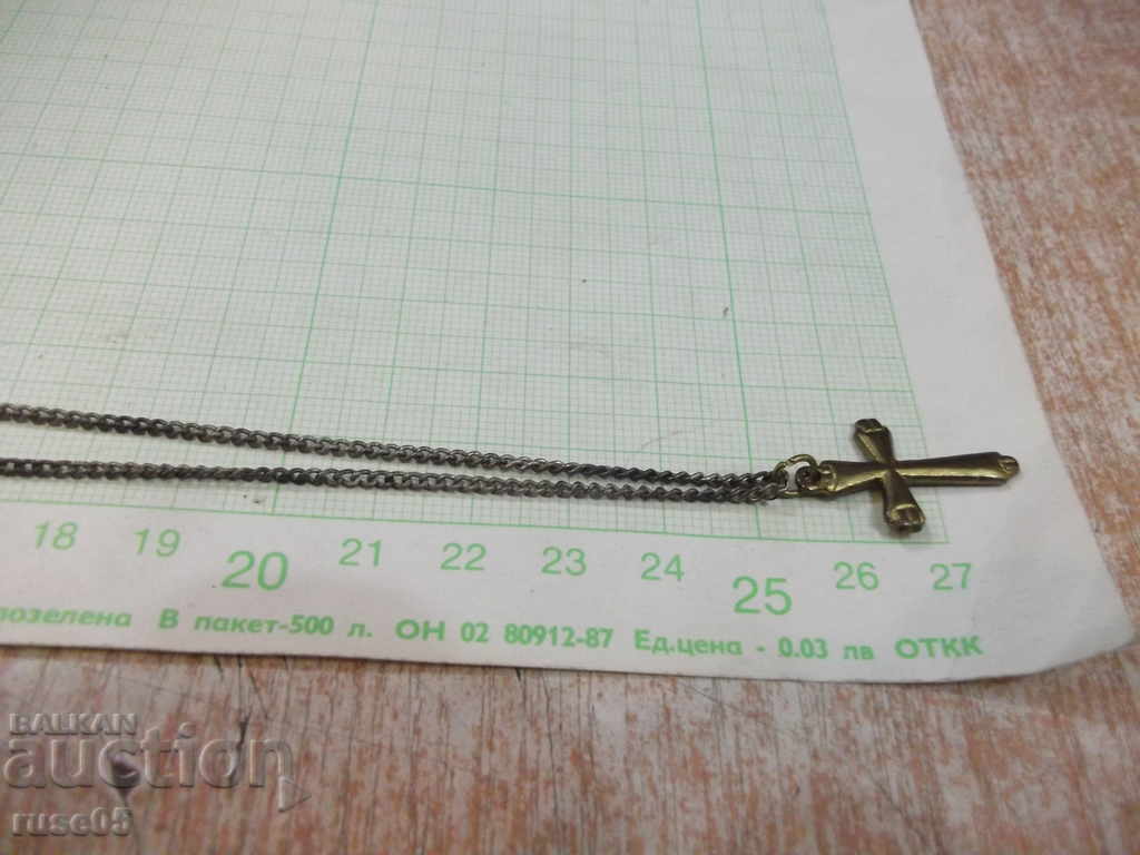 Доставка на Синджирче с кръст комплект бронзови Доставка на Синджирче с кръст комплект бронзови