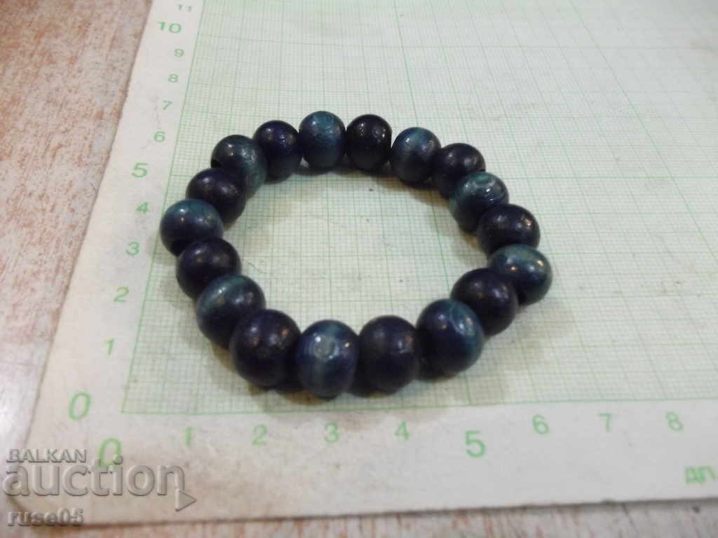 Delivery of Extension bracelet made of wooden balls