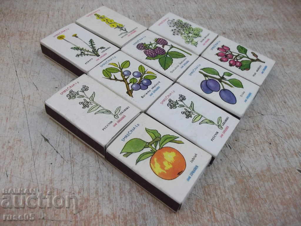 Lot of 10 pcs. matches of czechoslovakia - 5 Lot of 10 pcs. matches of czechoslovakia - 5